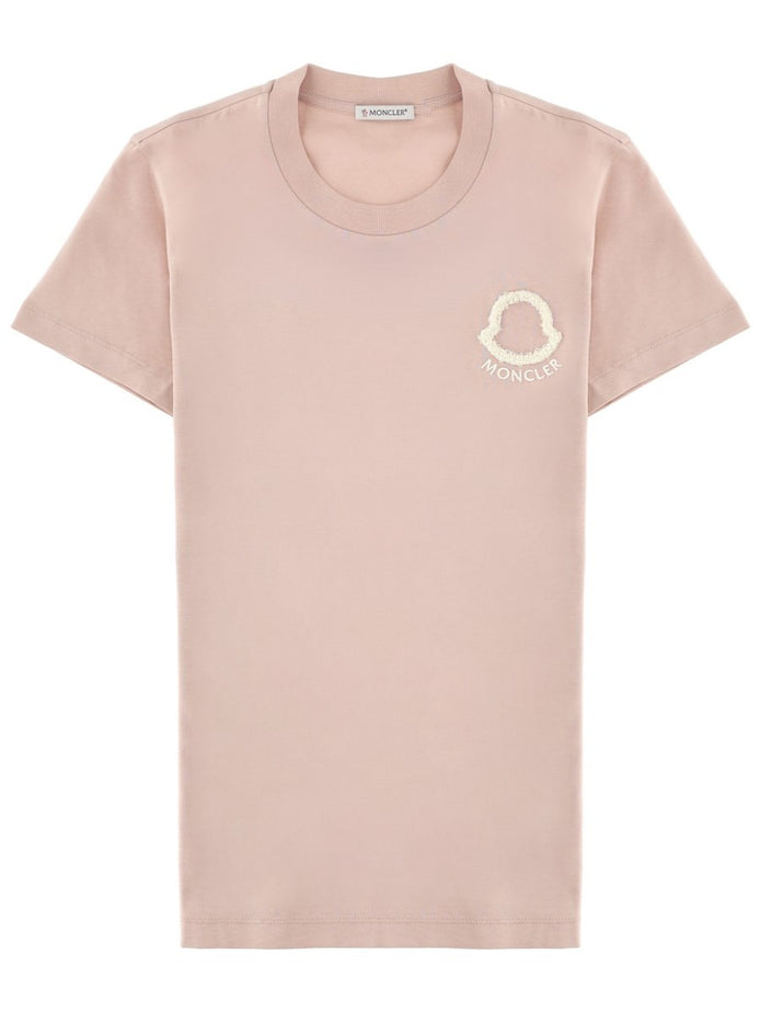 T-SHIRT CON LOGO RICAMATO