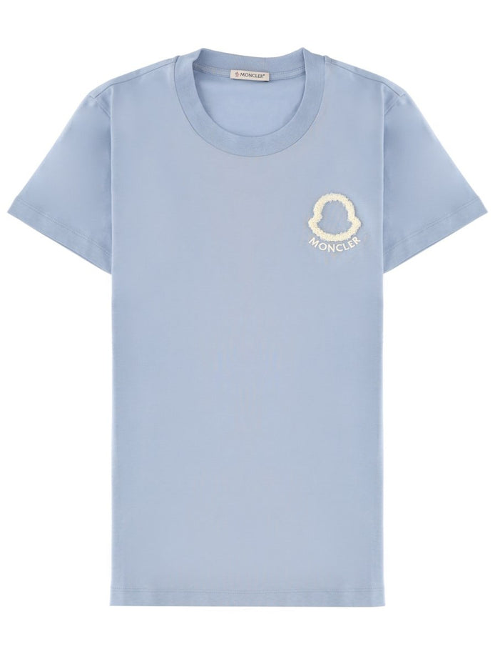 T-SHIRT CON LOGO RICAMATO