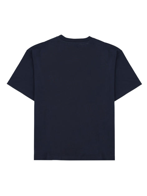Saint Laurent T-Shirt Con Patch Logo