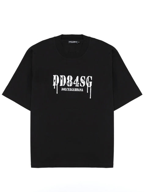 T-SHIRT CON STAMPA E LOGO