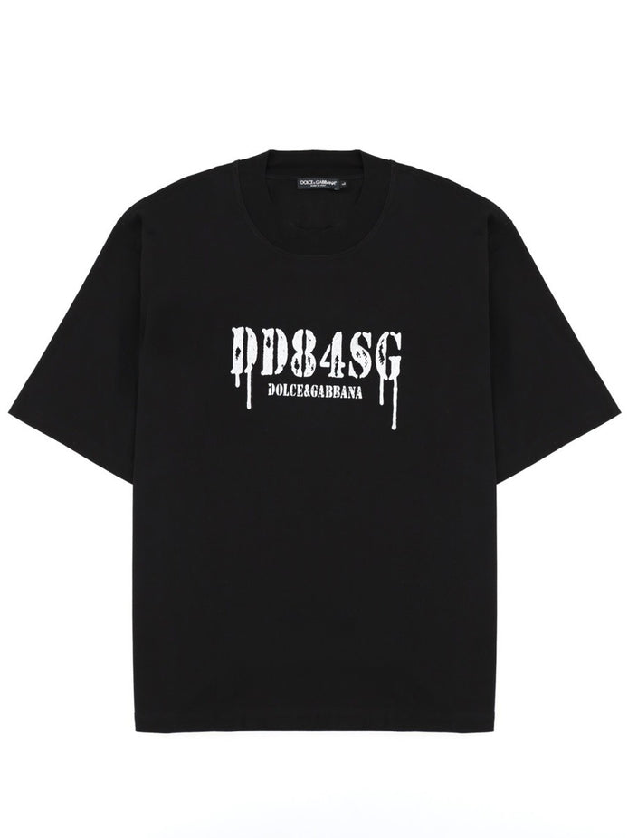 T-SHIRT CON STAMPA E LOGO