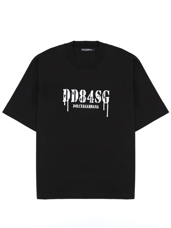 T-SHIRT CON STAMPA E LOGO