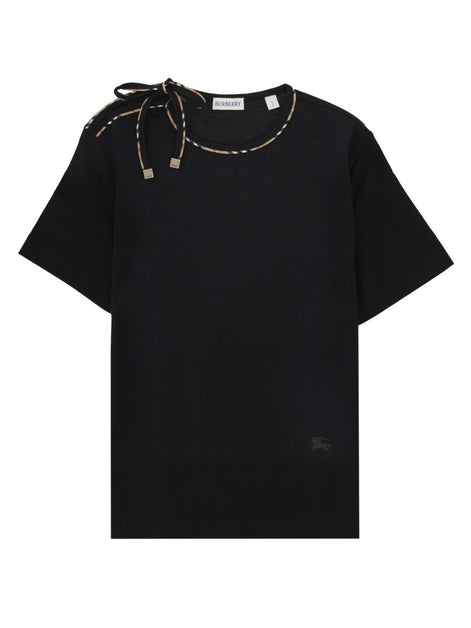 T-SHIRT IN COTONE CON FIOCCO