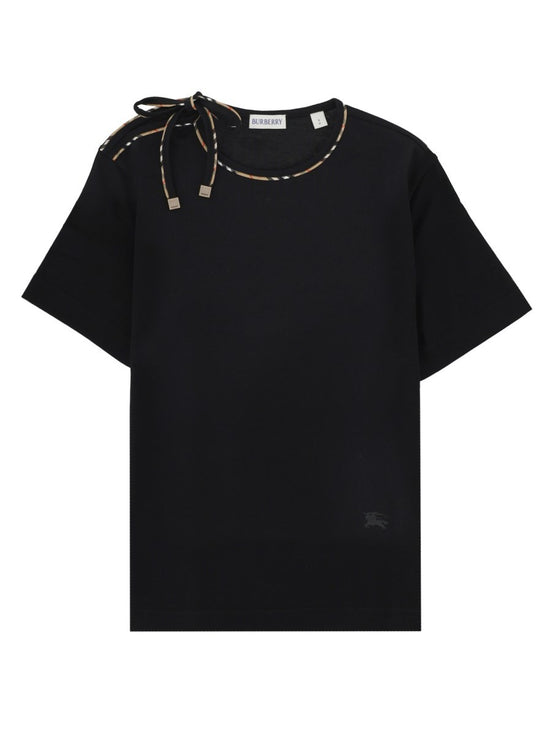 T-SHIRT IN COTONE CON FIOCCO