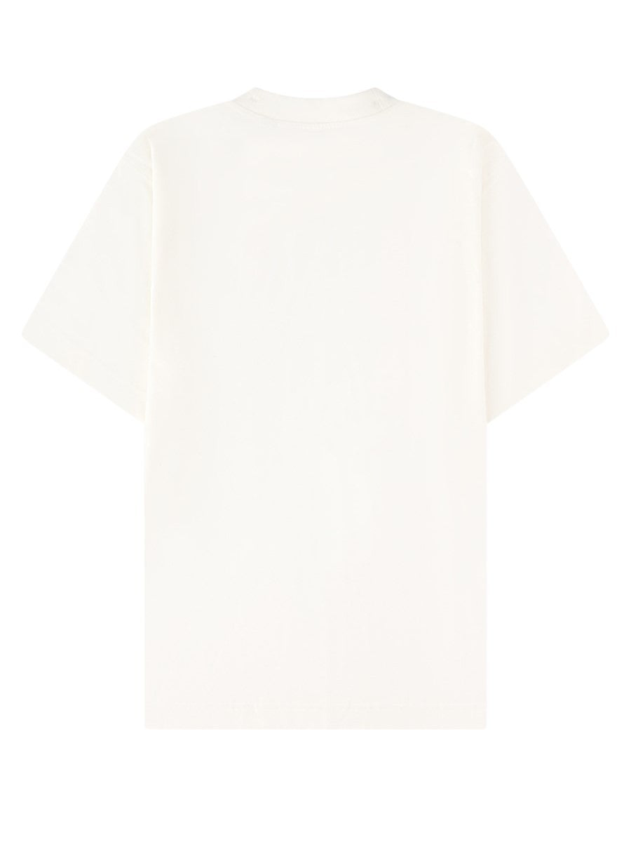 Burberry T-shirt in cotone con Knight Check