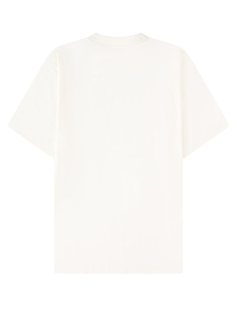 Burberry T-shirt in cotone con Knight Check