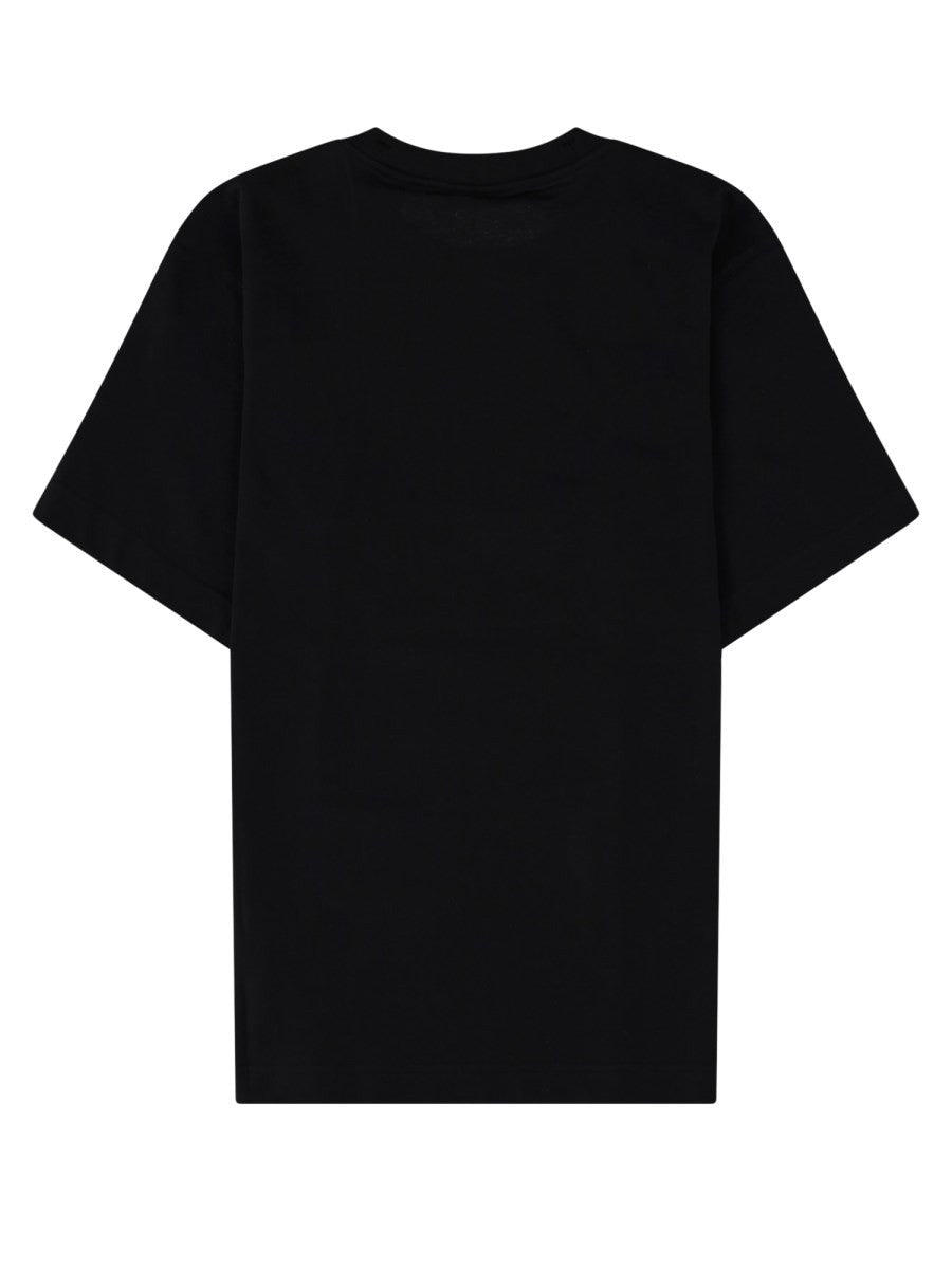 Burberry T-shirt in cotone con Knight Check