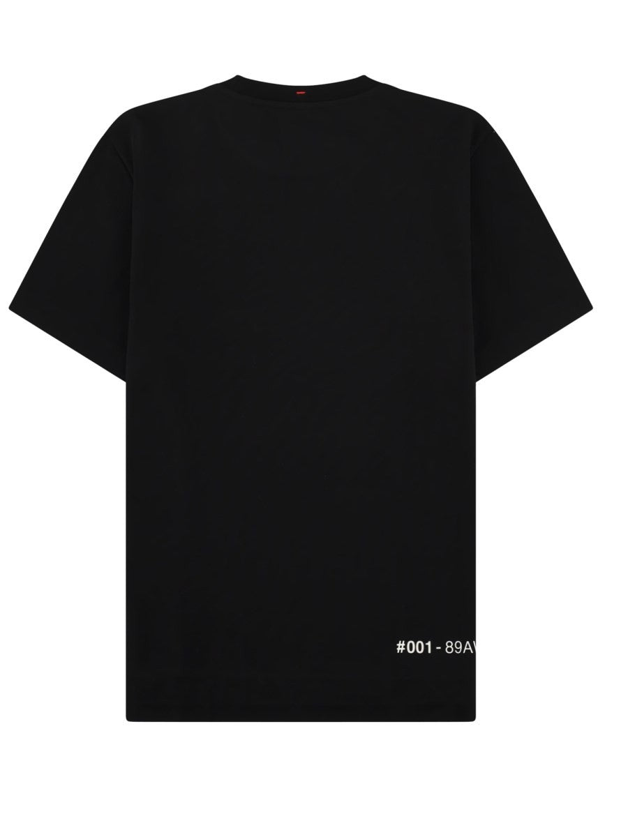 MONCLER GRENOBLE T-Shirt In Cotone Con Logo