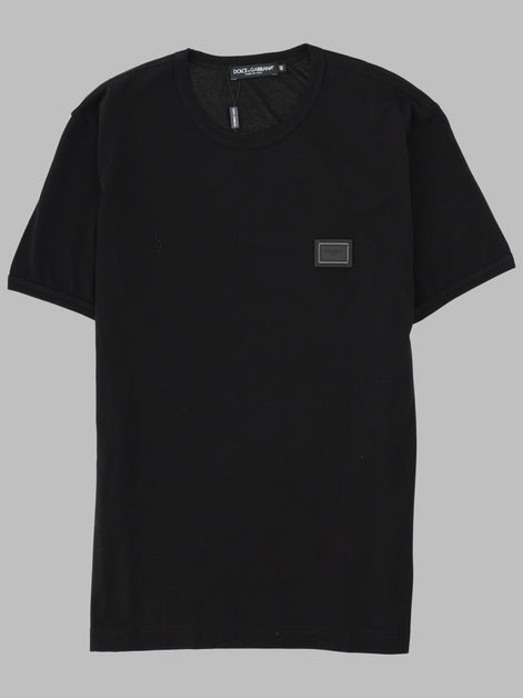 T-SHIRT IN COTONE CON PLACCA