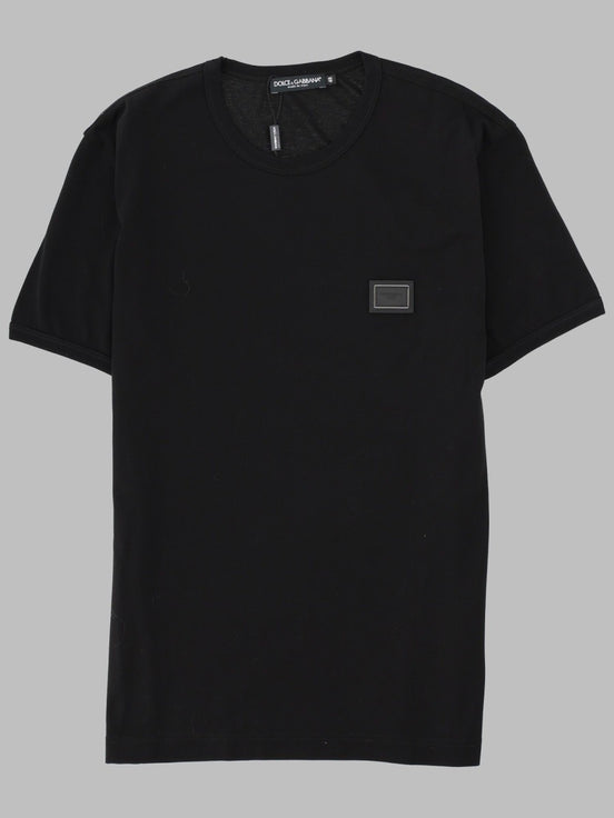 T-SHIRT IN COTONE CON PLACCA