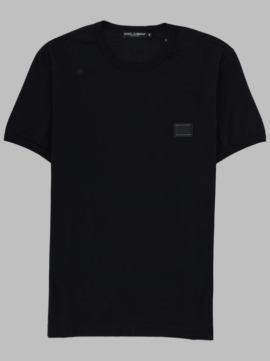 T-SHIRT IN COTONE CON PLACCA