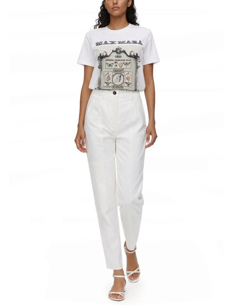 Max Mara T-SHIRT "SPADINO" CON STAMPA