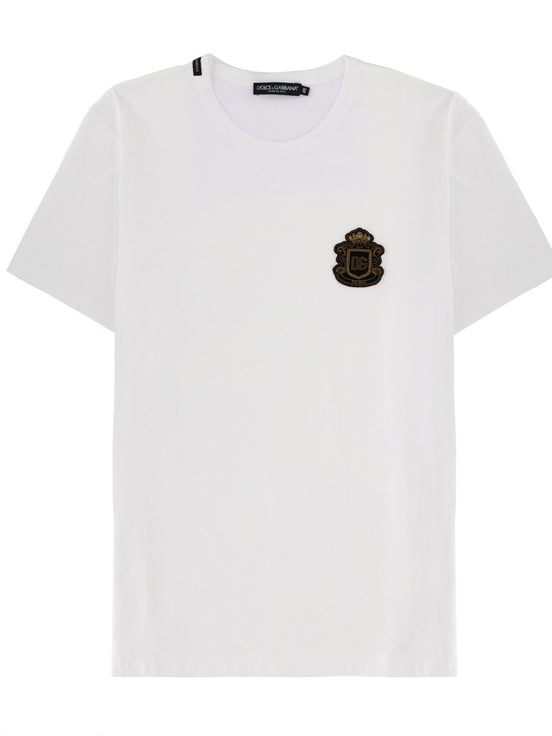 T-SHIRT WITH HERALDIC LOGO