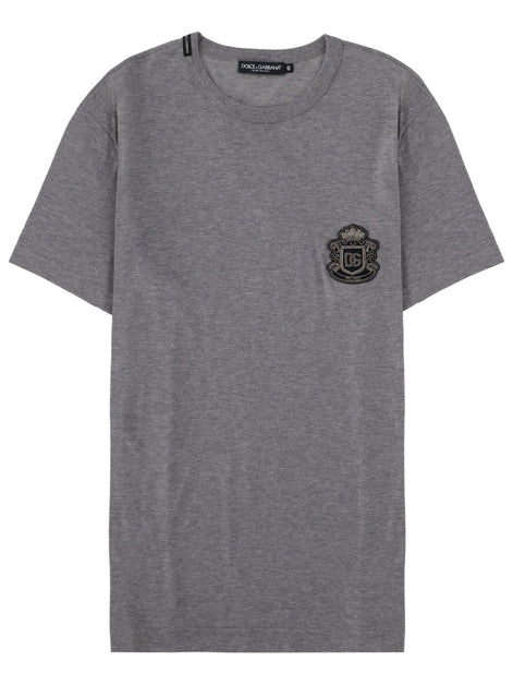 T-SHIRT WITH HERALDIC LOGO