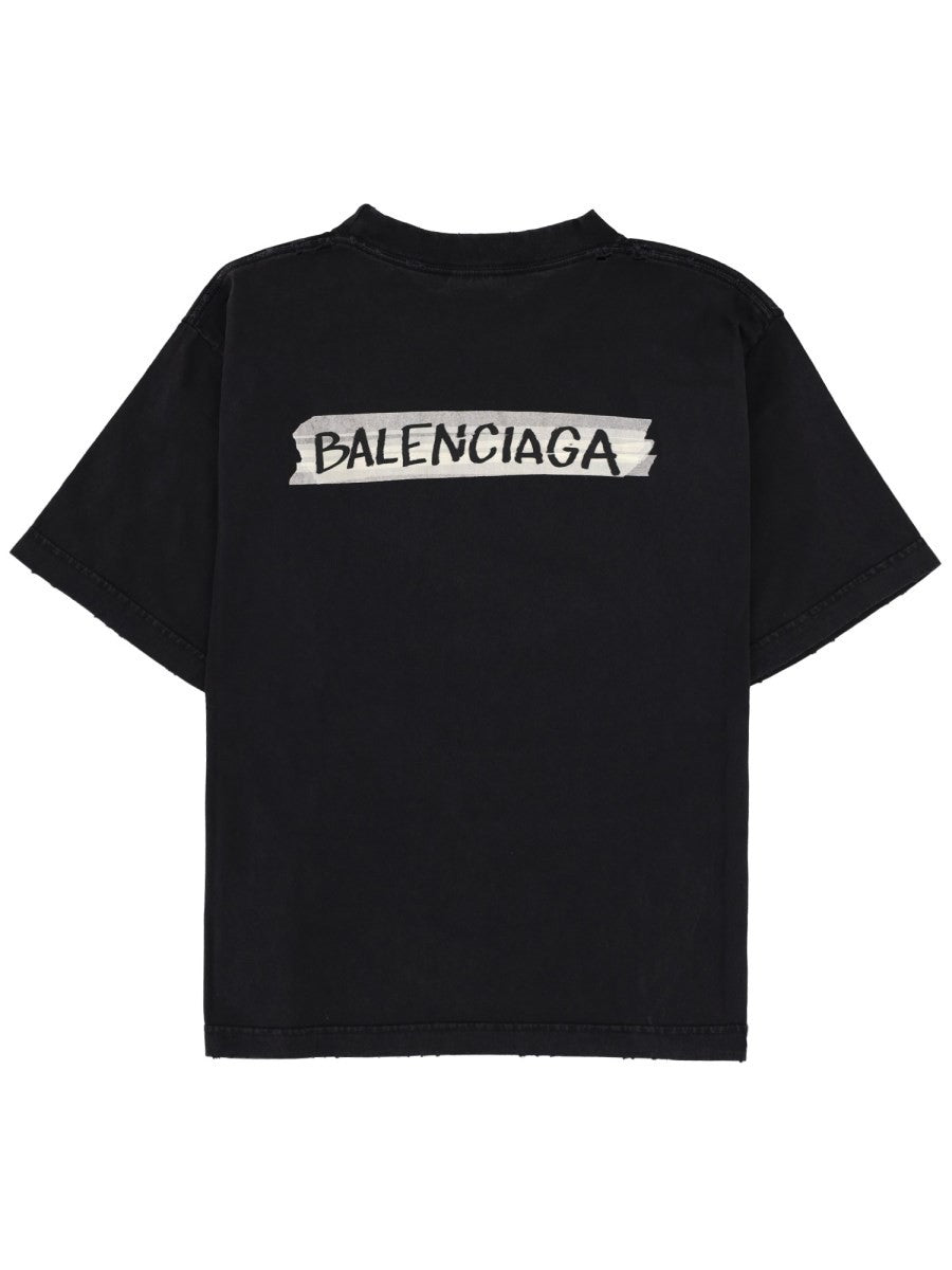 Balenciaga T-SHIRT WITH LOGO