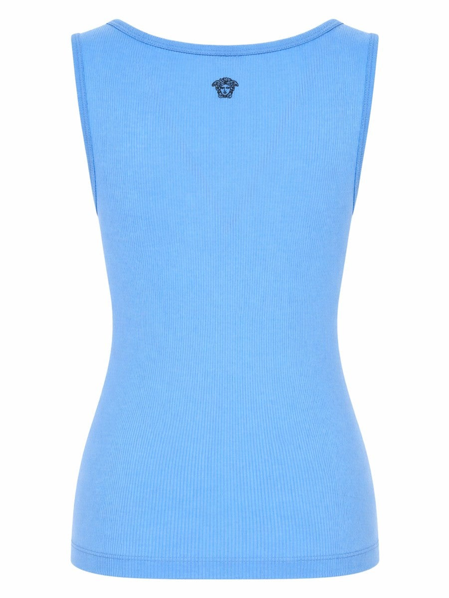 Versace TANK TOP IN LANA