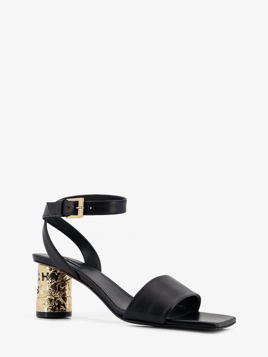 Givenchy Tape leather heeled sandals