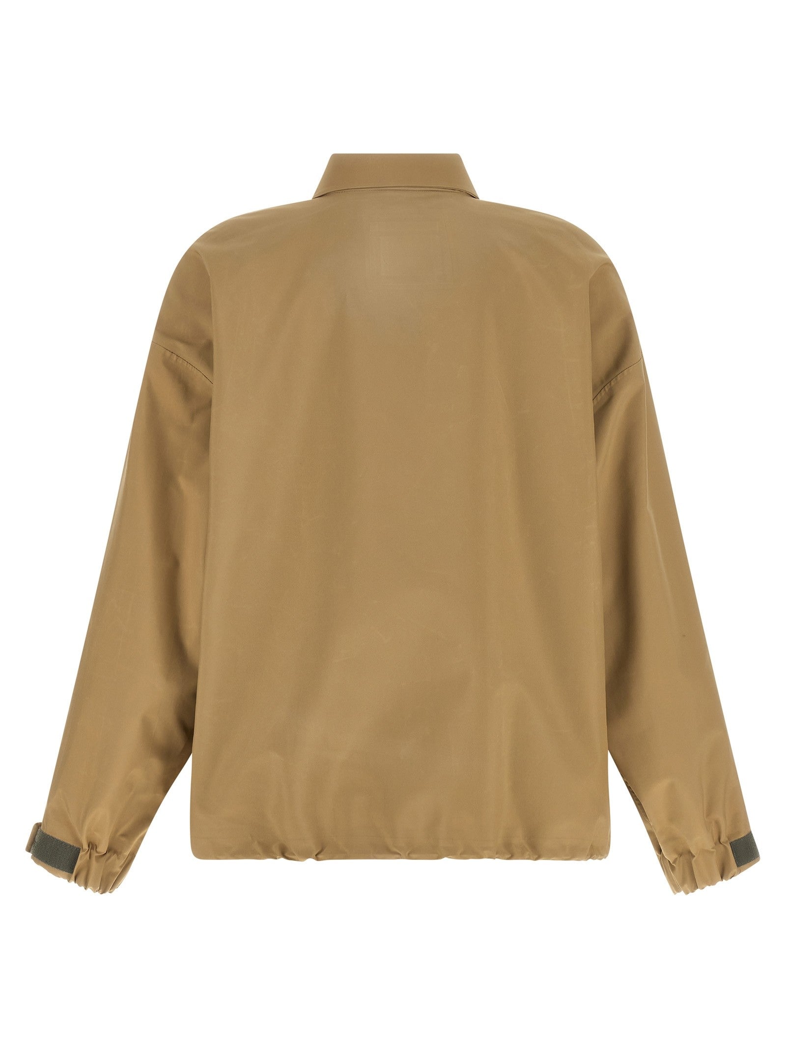 Tech canvas windbreaker