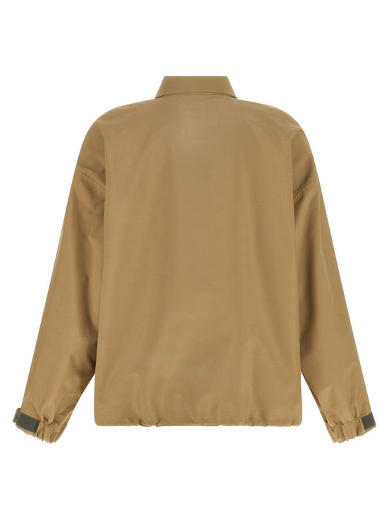 Miu Miu Tech canvas windbreaker