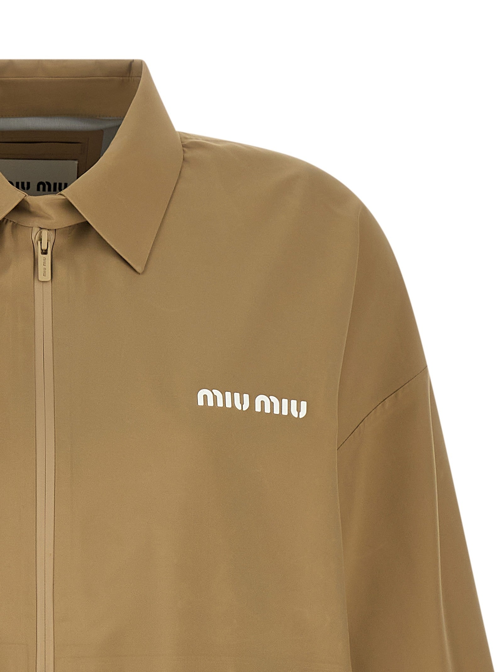 Tech canvas windbreaker