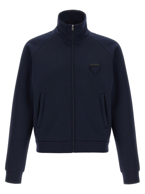 Tech fabric sweatshirt