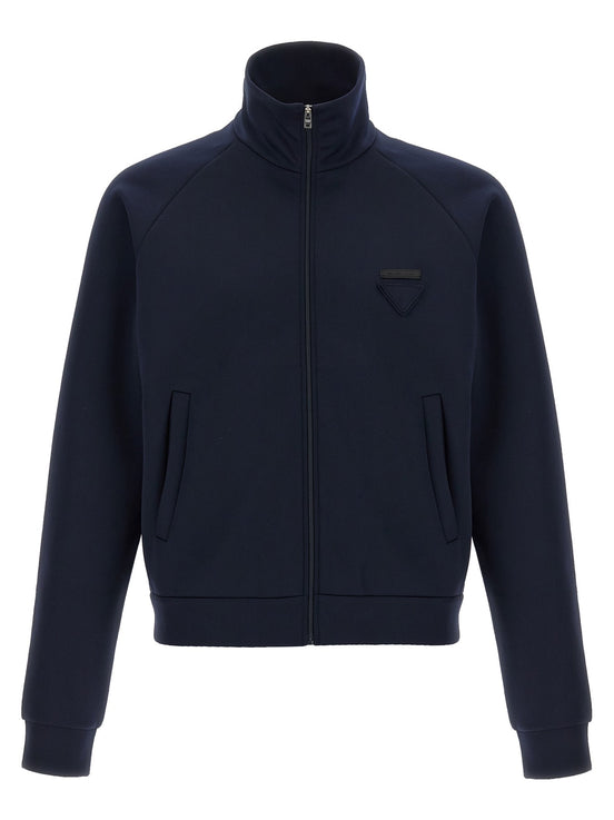 Tech fabric sweatshirt
