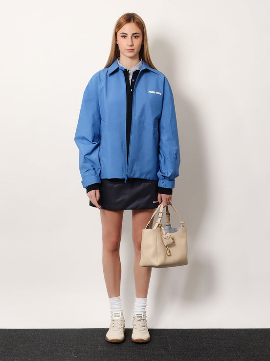 Miu Miu Tech canvas windbreaker