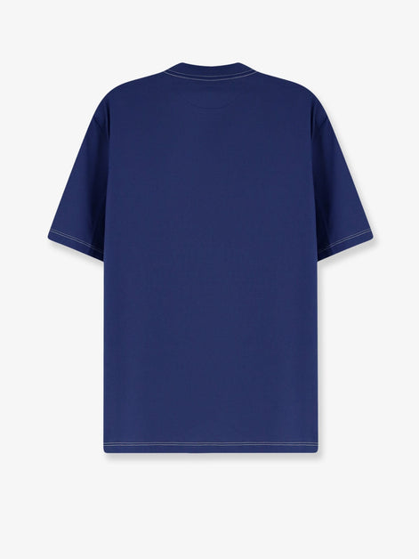 Brunello Cucinelli Technical nylon T-shirt with front logo