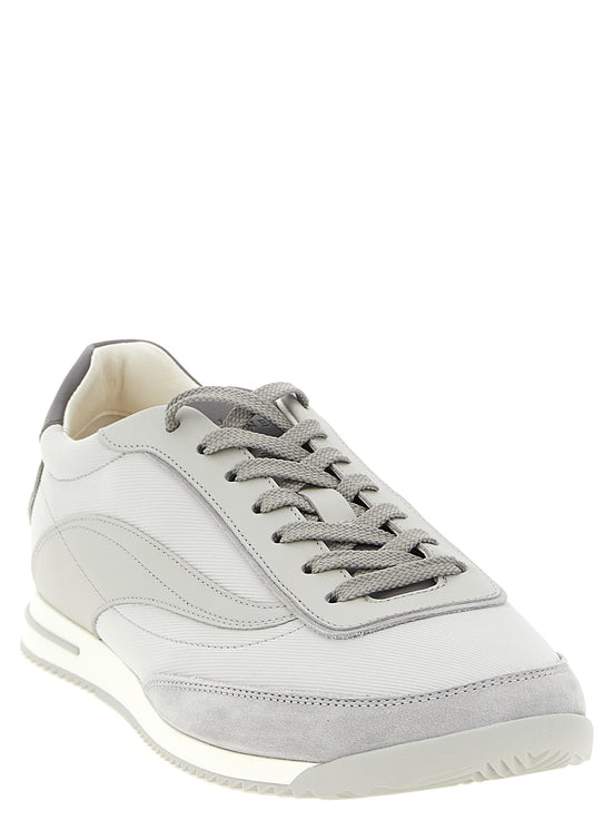 Brunello Cucinelli Techno and nubuck fabric sneakers