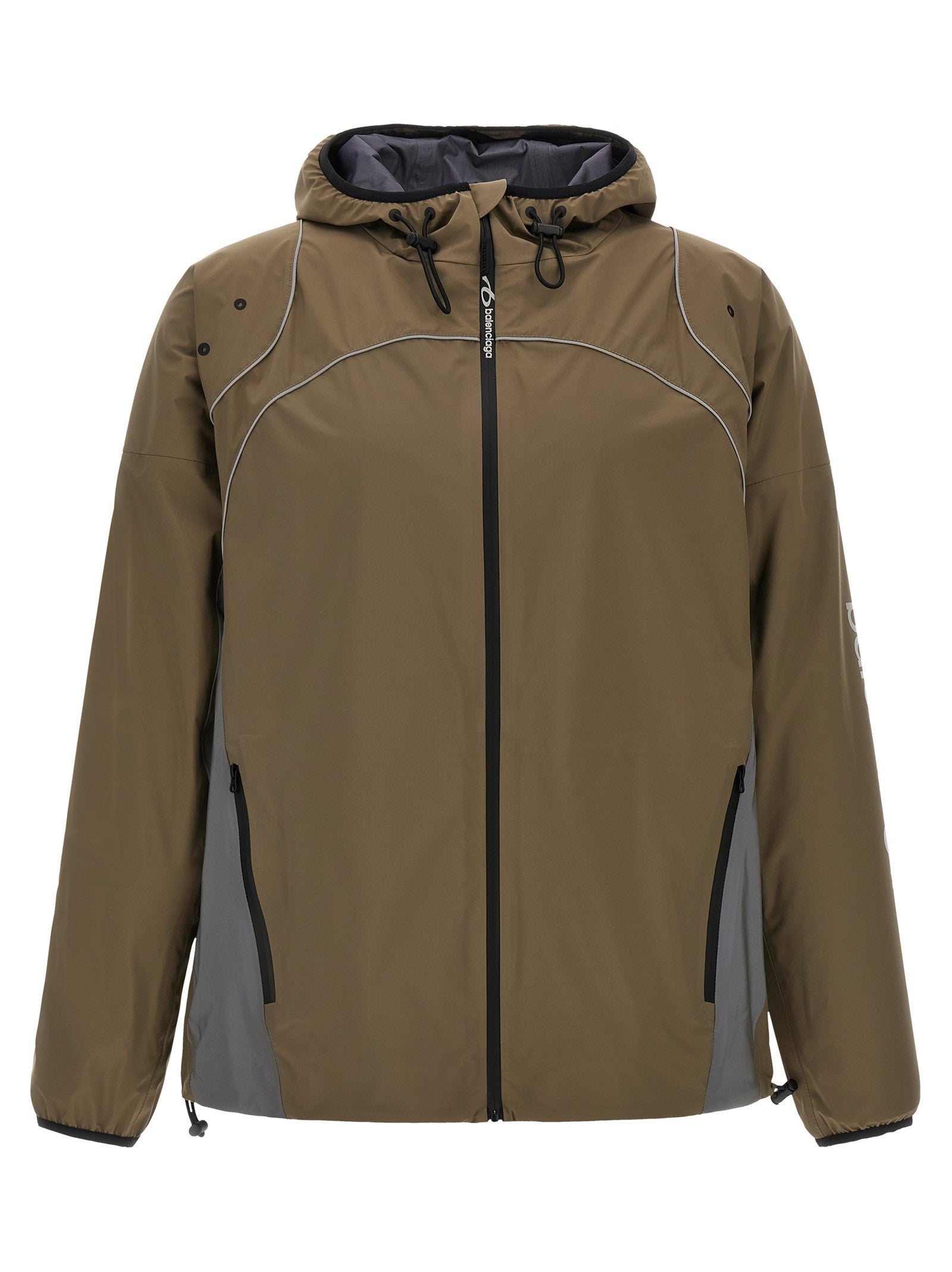 Techwear zip jacket