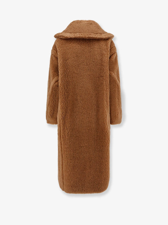 Max Mara Teddy camel hair and silk coat