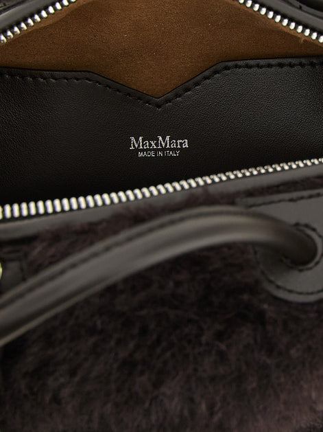 Max Mara 'Teddy Holdals' small brown top case
