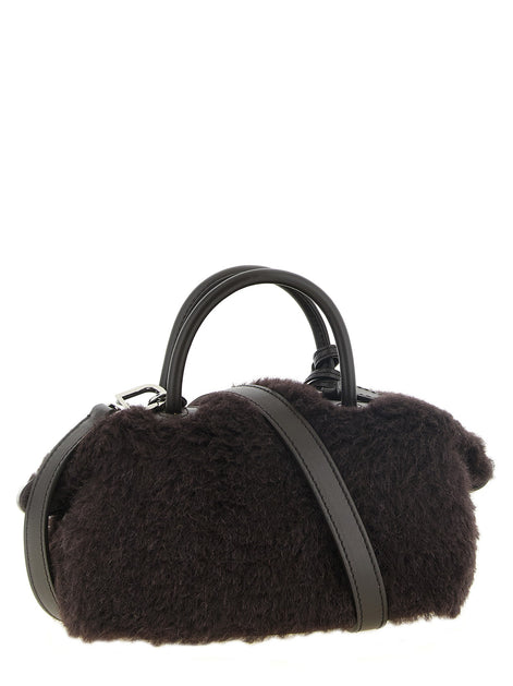 Max Mara 'Teddy Holdals' small brown top case
