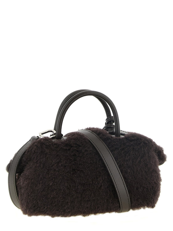 Max Mara 'Teddy Holdals' small brown top case
