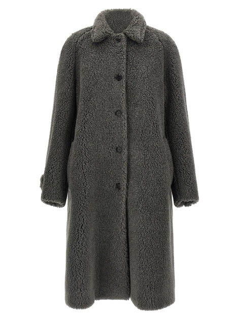 Miu Miu Teddy Nylon Hooded Coat