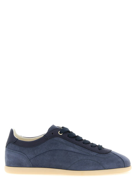 Texture nubuck sneakers