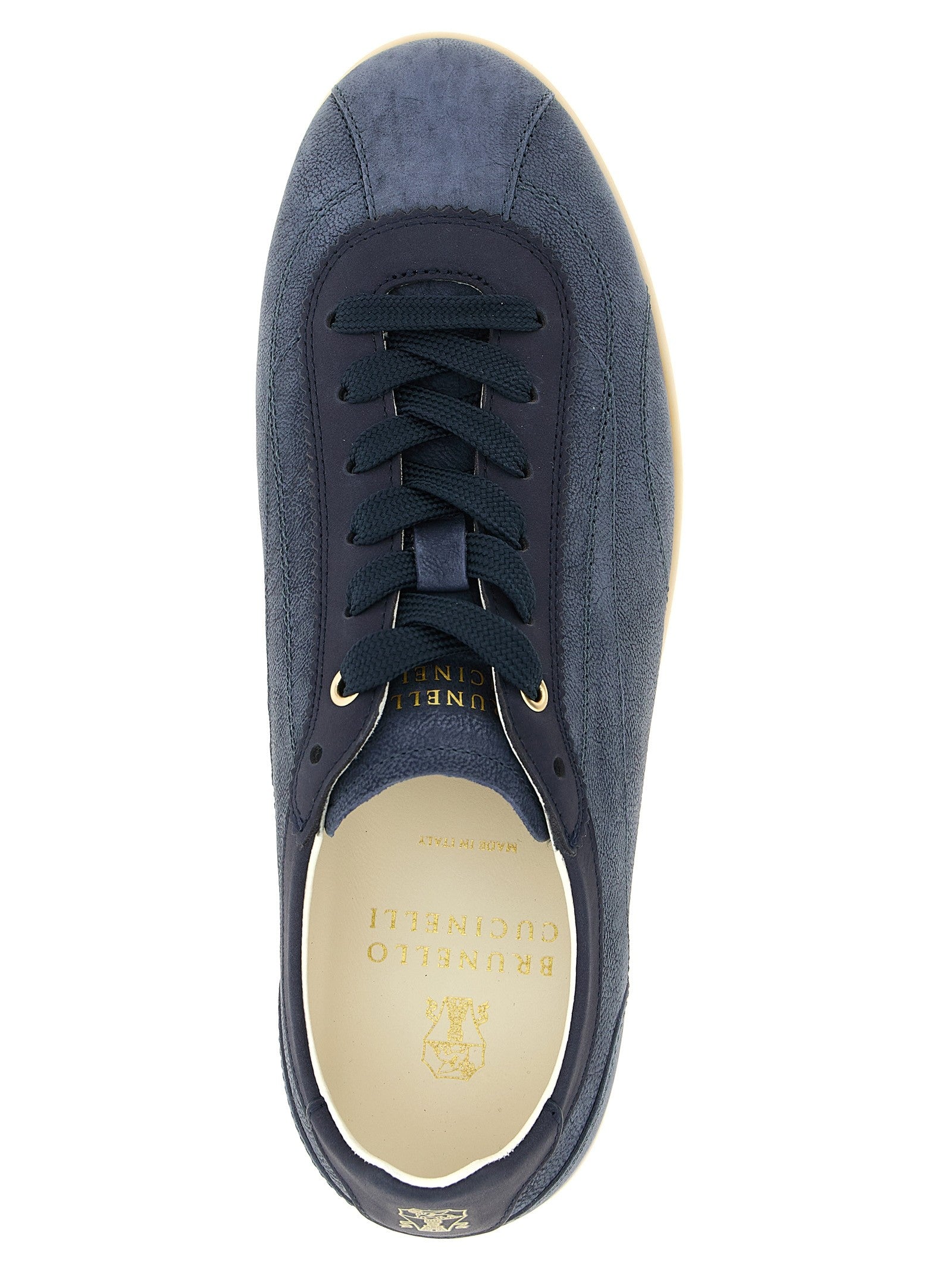 Texture nubuck sneakers