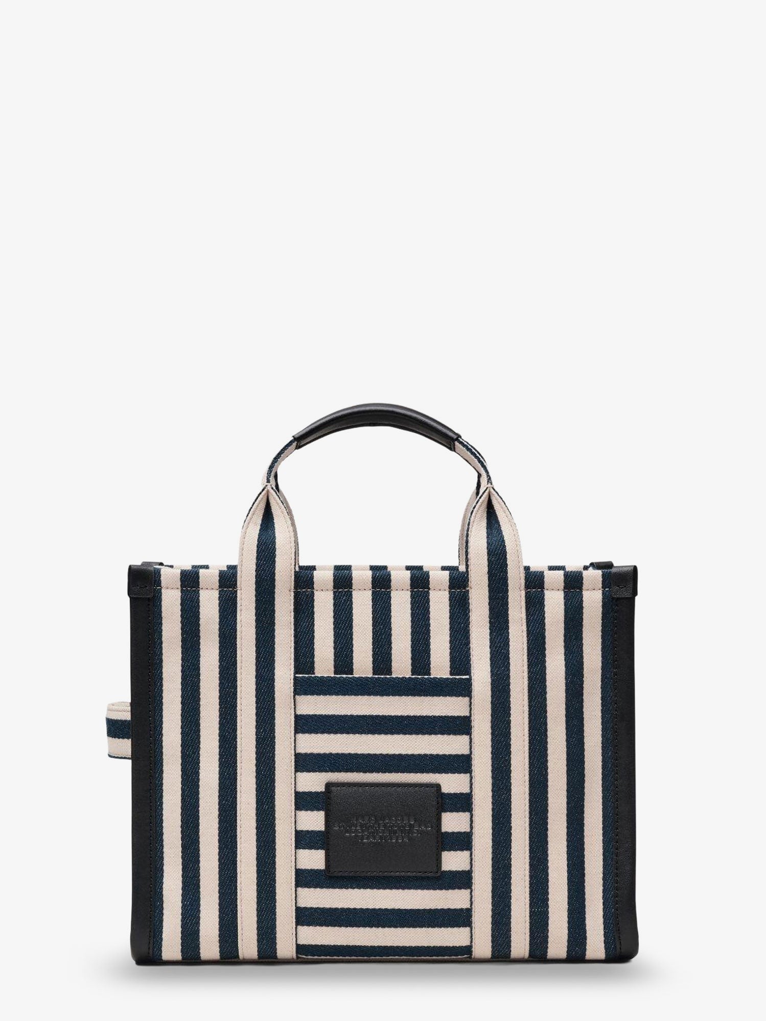 The Tote bag canvas handbag with embroidered logo on the front
