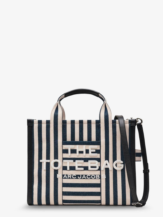 The Tote bag canvas handbag with embroidered logo on the front
