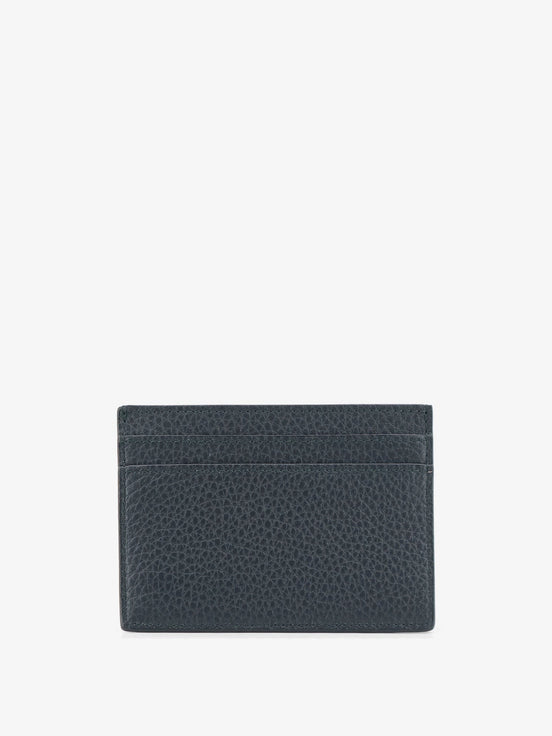 Tiny Cassandre textured leather card holder