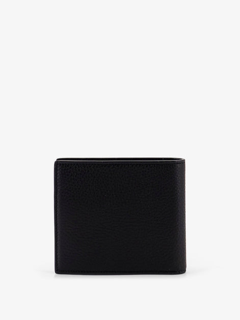 Tiny hammered leather wallet