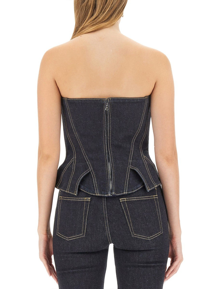 TOP IN BUSTIER