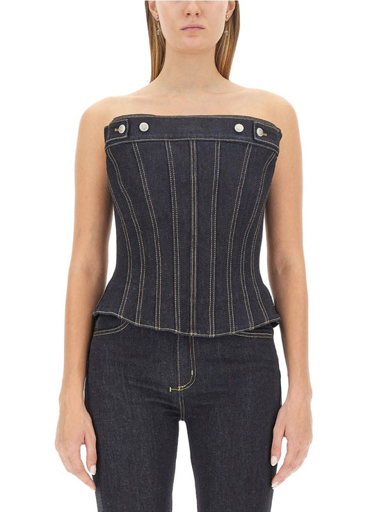 TOP IN BUSTIER