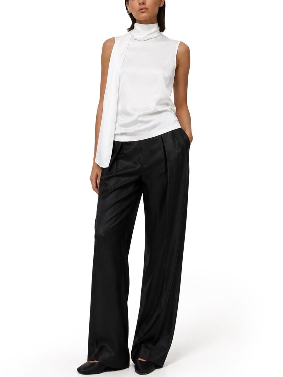 Bottega Veneta TOP IN SATIN DI SETA