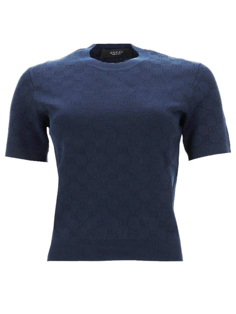 TOP IN VISCOSA JACQUARD GG