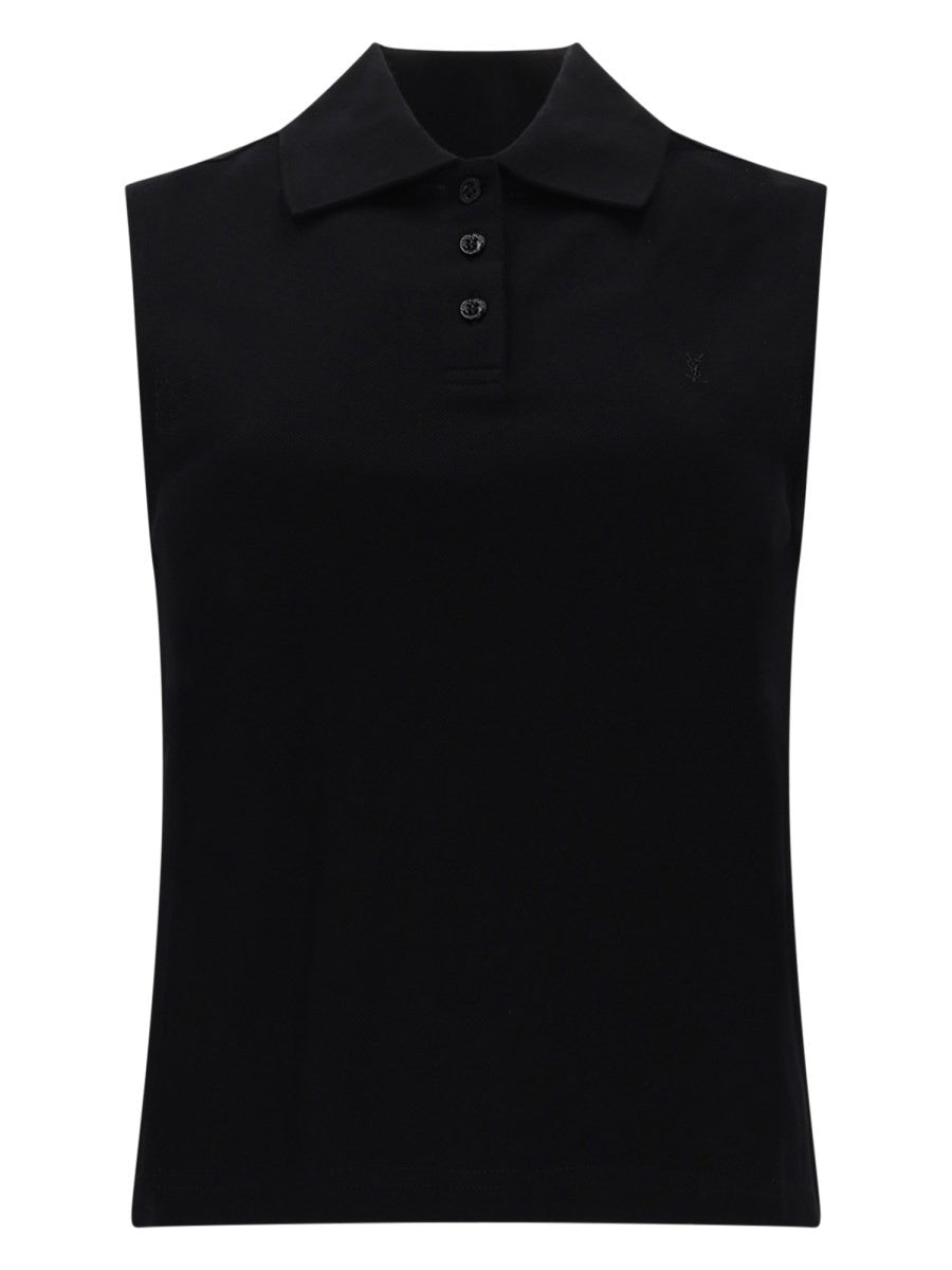 TOP POLO SMANICATO