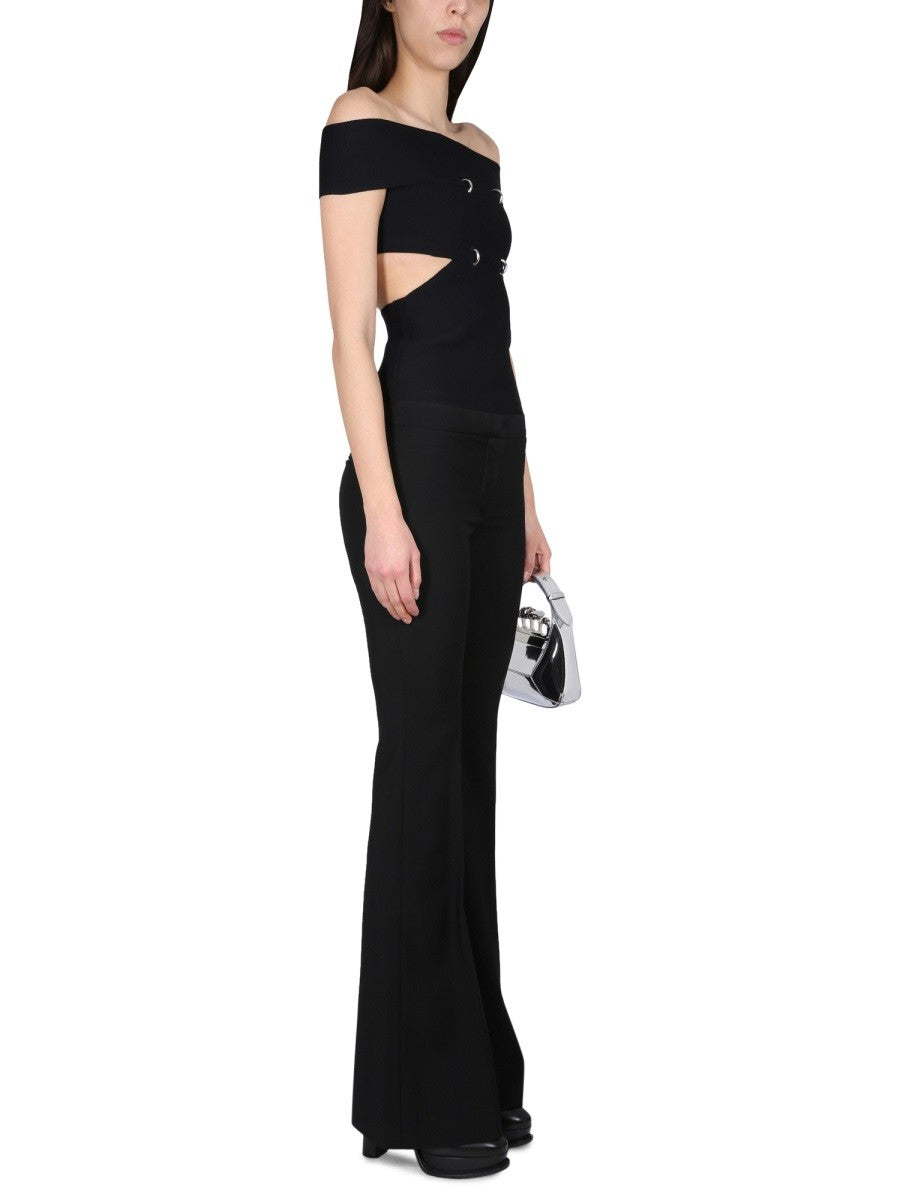 TOP WITH CUT-OUT DETAILS