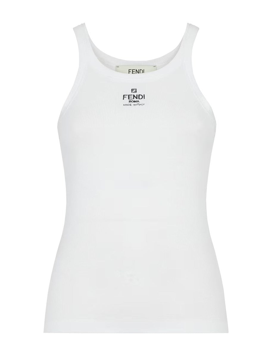 TOP WITH EMBROIDERED LOGO