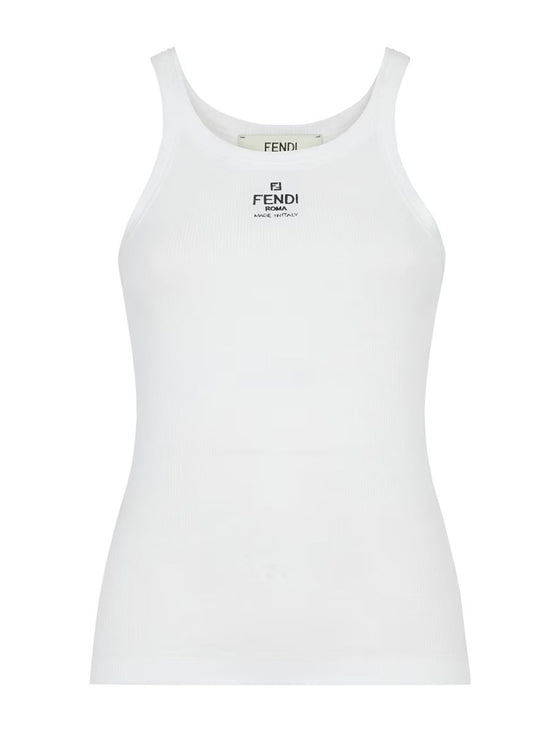 TOP WITH EMBROIDERED LOGO