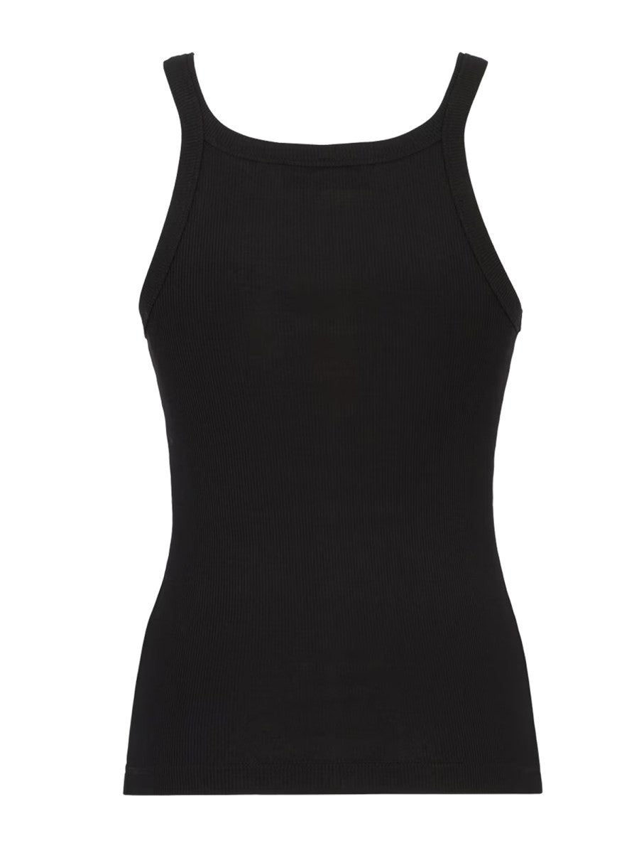 Fendi TOP WITH EMBROIDERED LOGO
